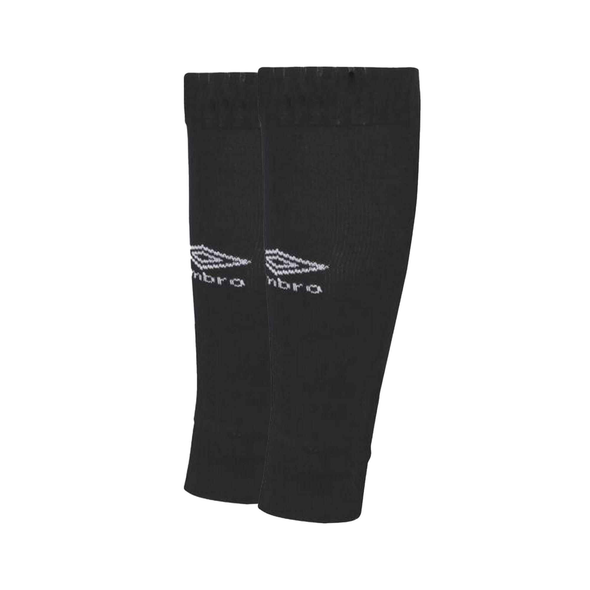 Boys Leg Sleeves (Carbon/White) 2/3