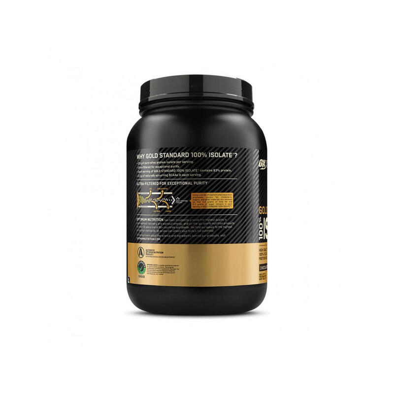 Optimum Nutrition 100% Whey Gold Isolate (2.05lbs) Chocolate