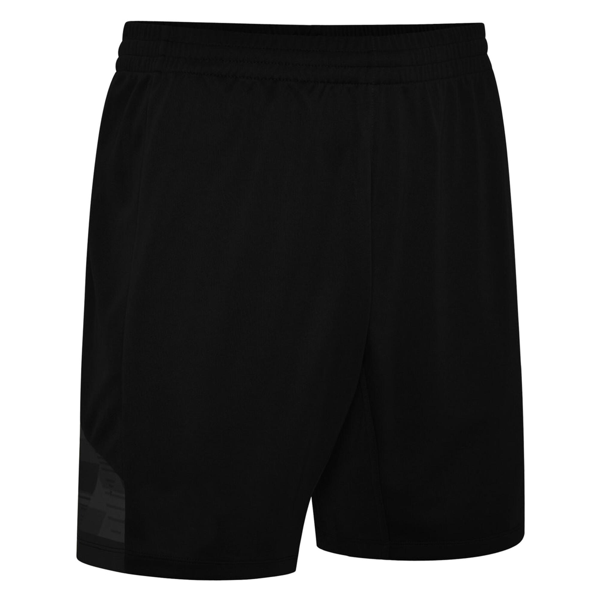 Mens Vier Shorts (Black/Carbon) 2/3
