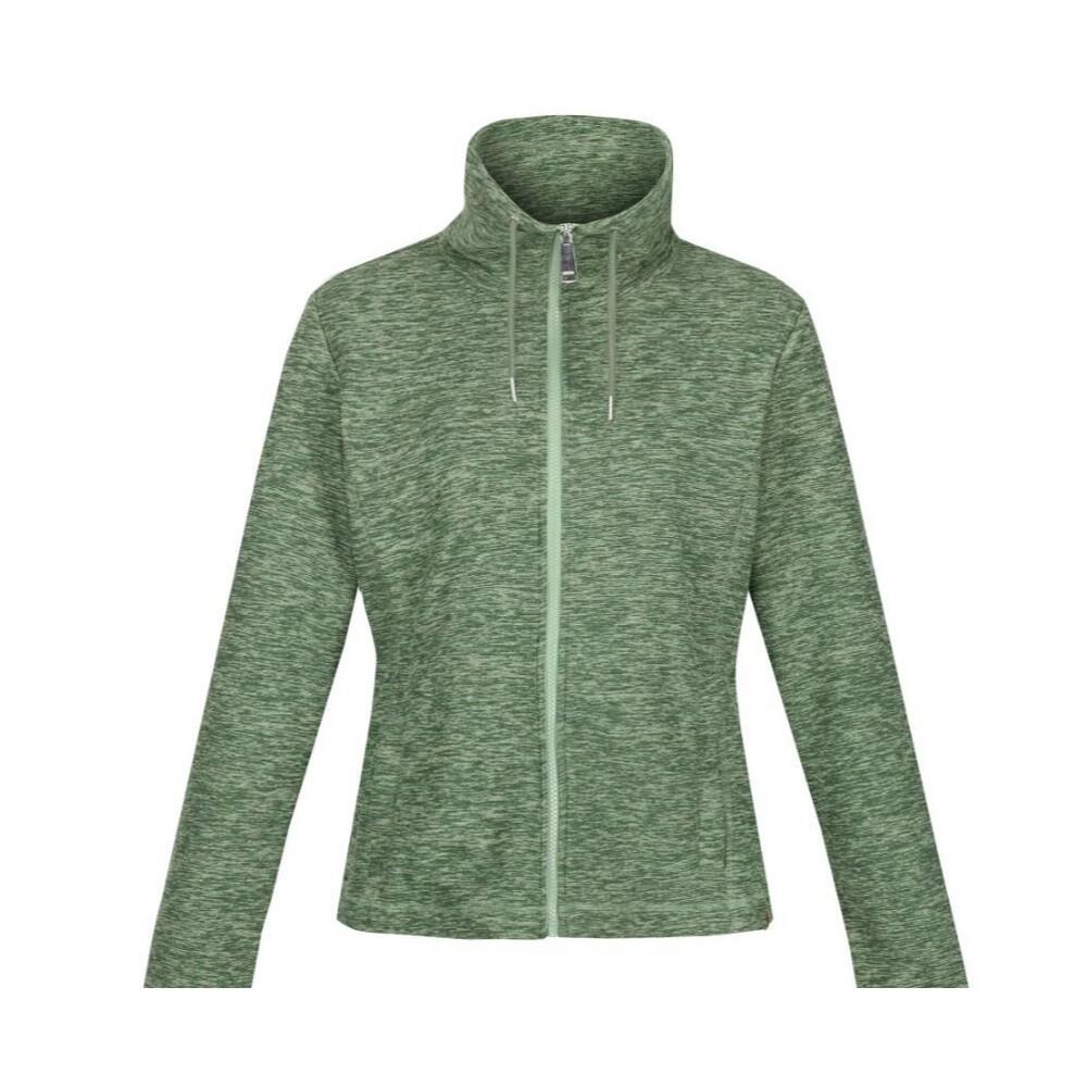 Women's KIZMITT fleece jacket (Khaki green)