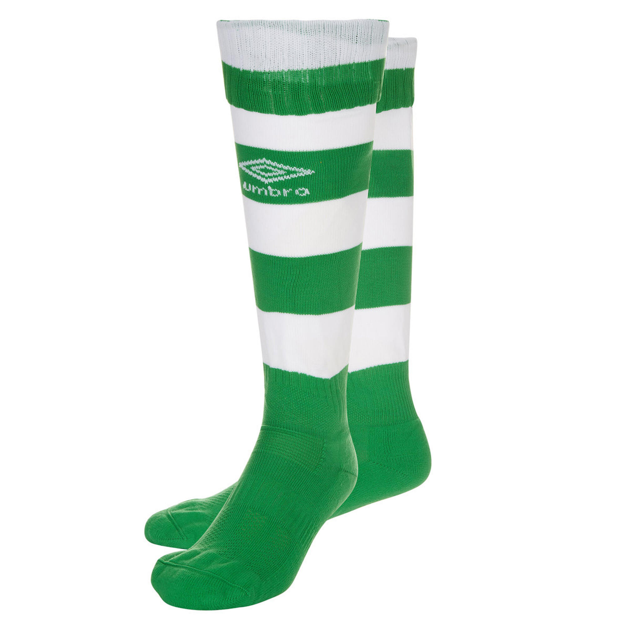 Manicotti Per Gambe Ad Anello Bambini Umbro Smeraldo Bianco 2/3