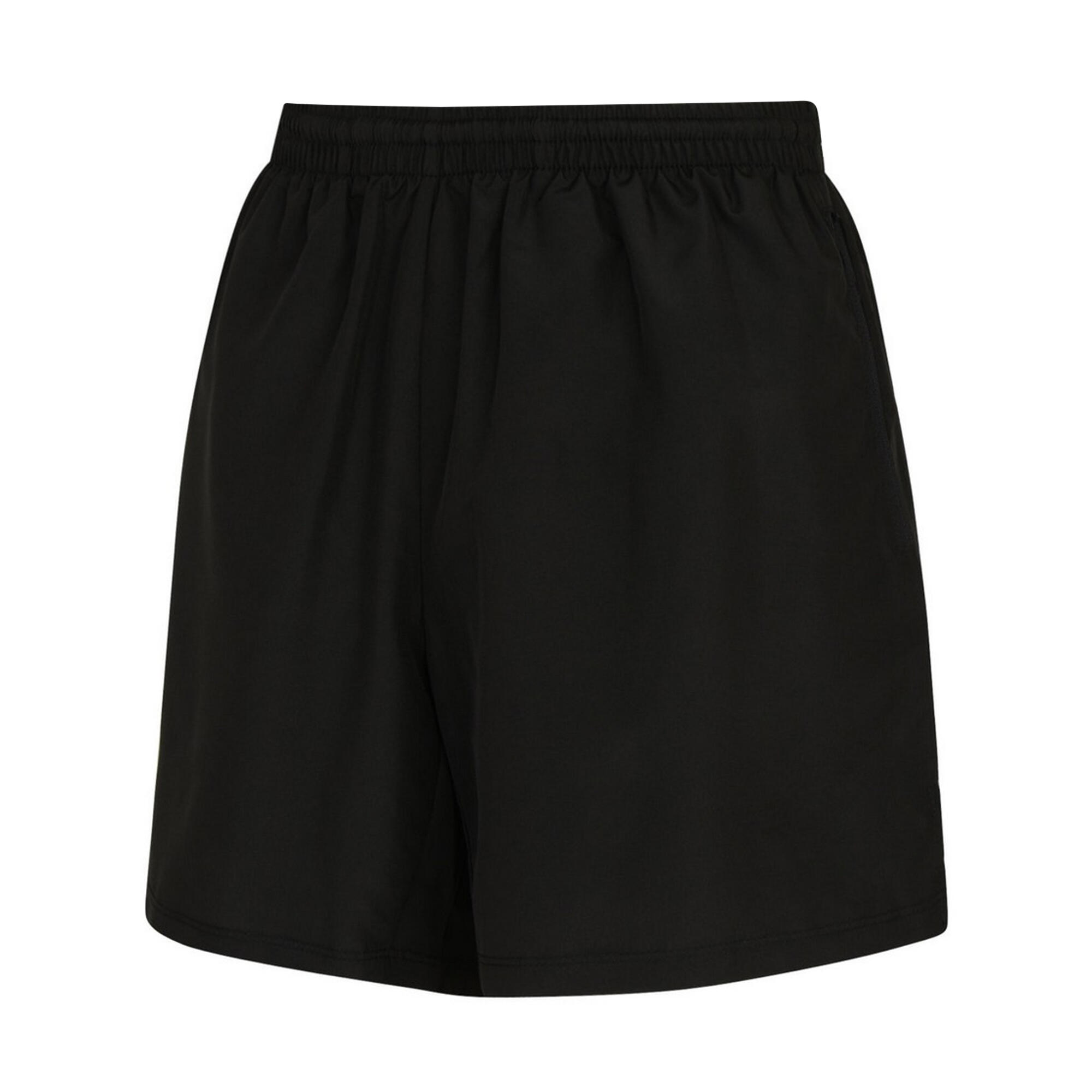Pantaloncini Allenamento Donna Umbro Club Essential Nero 2/3