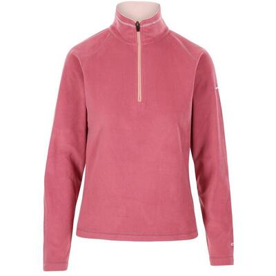 Dames skylar fleece top (marine / rood)