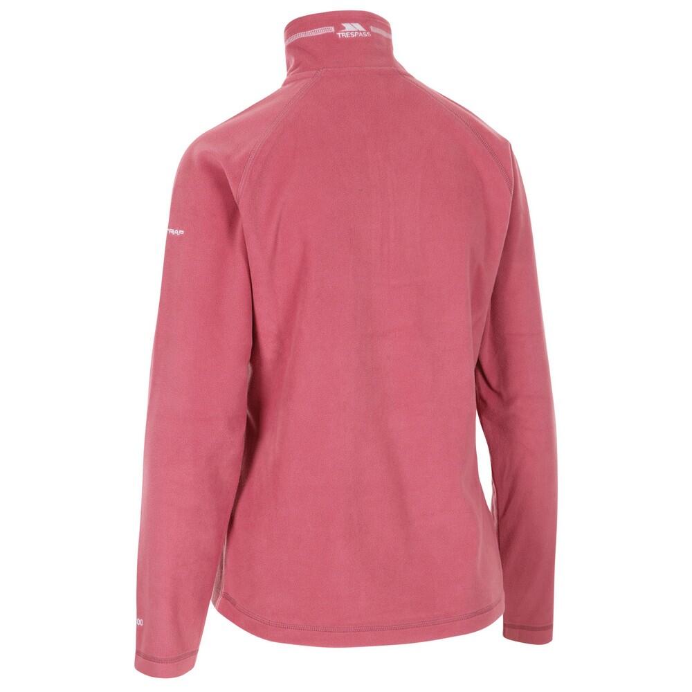 Dames Skylar Fleece Top (Rozebloesem) 2/5
