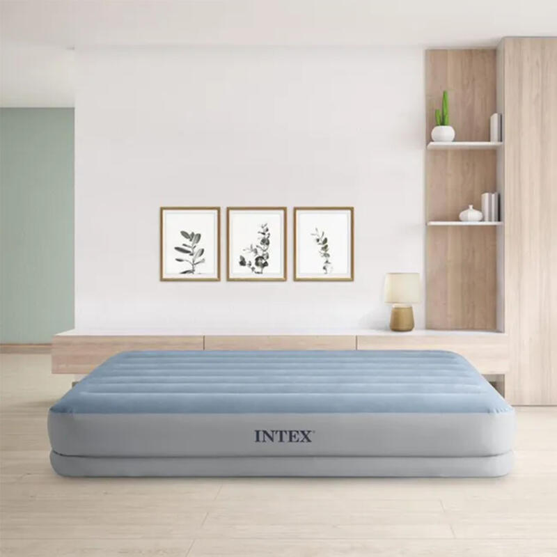 Luchtbed - Intex Mid-Rise Comfort -2-Persoons - 152x203x36 cm (BxLxH)