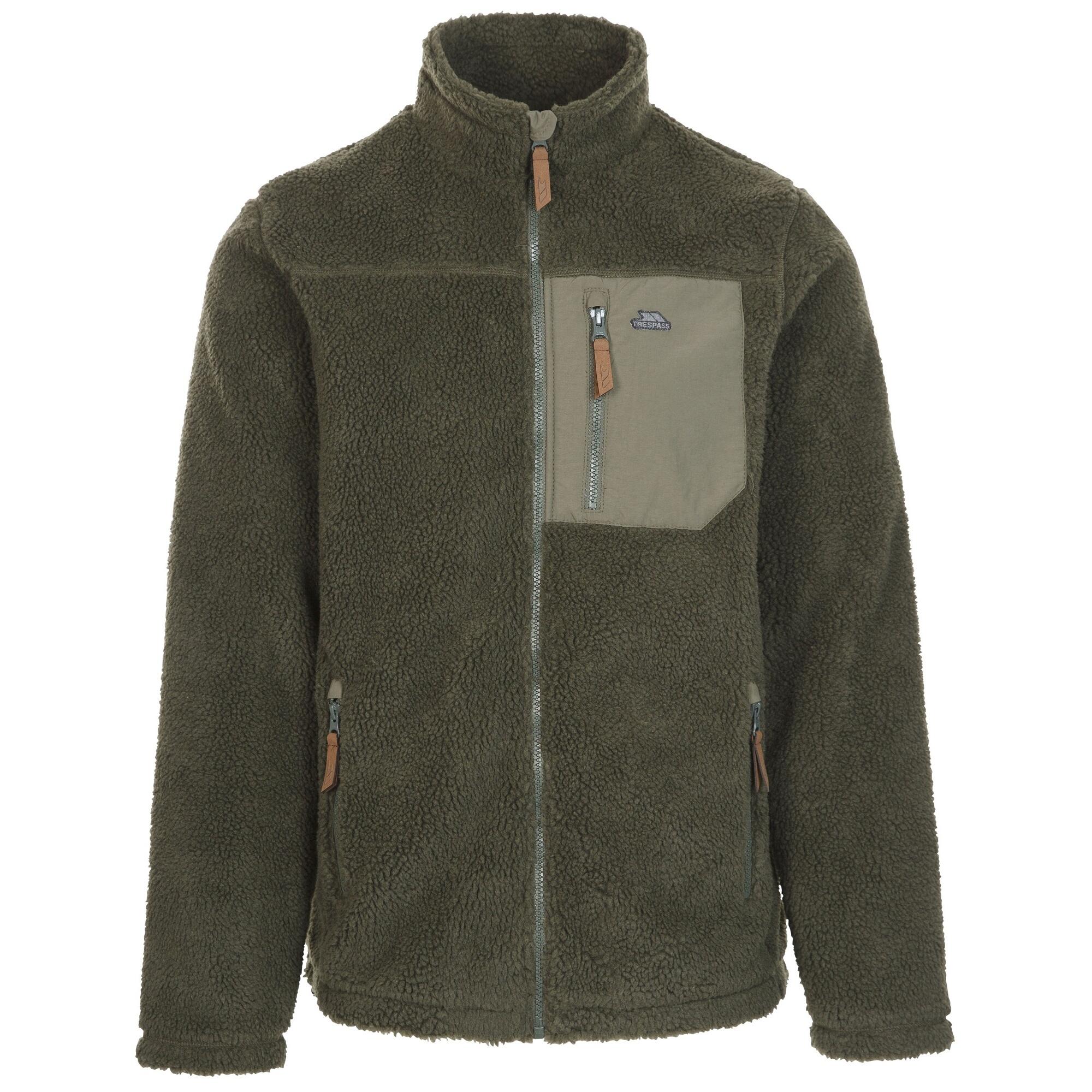 Men's BUCK fleece jacket (Khaki)