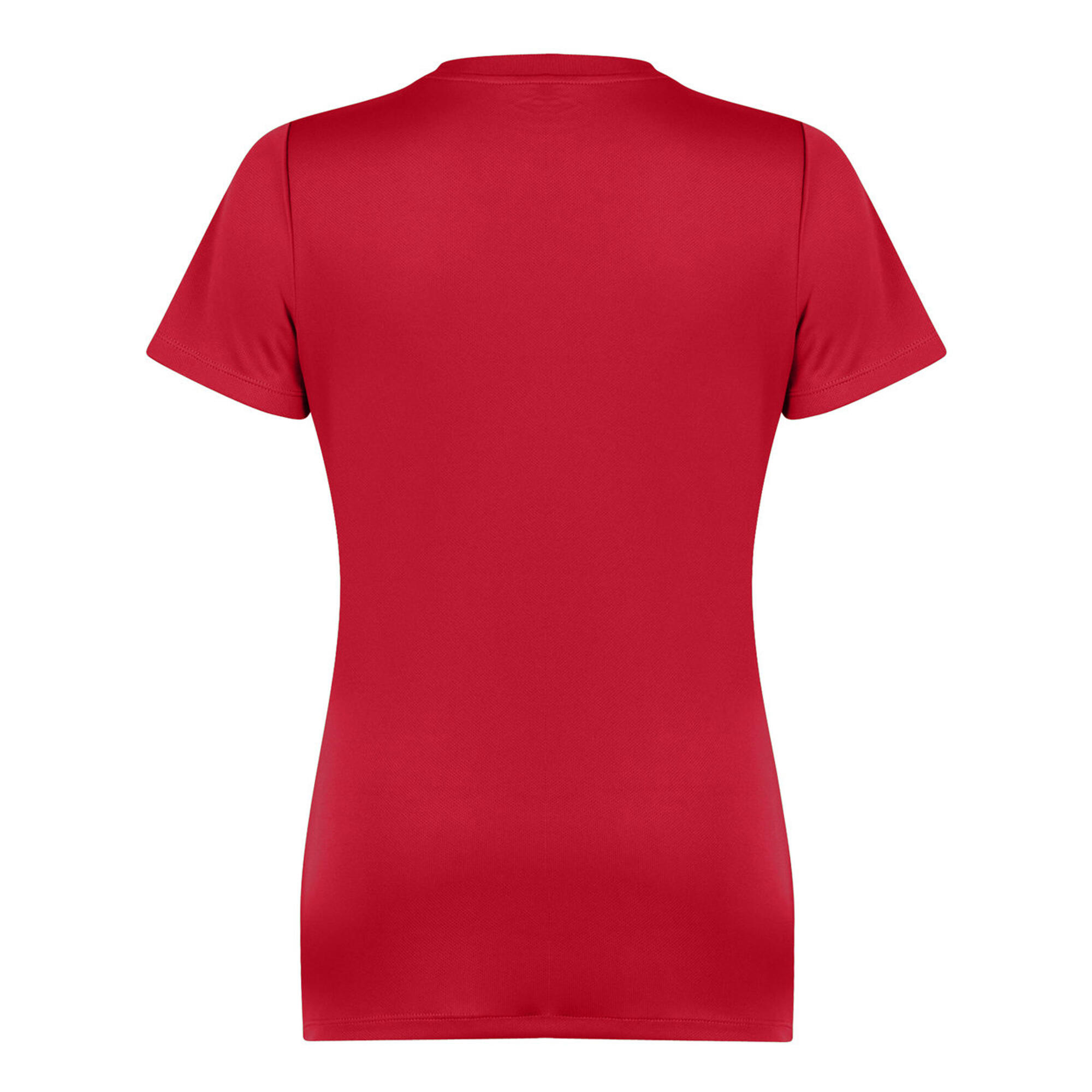 Womens/Ladies Club Jersey (Vermillion) 2/3