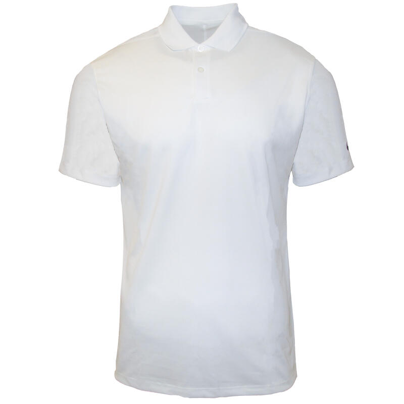 "Solid Victory" Poloshirt für Herren Weiß