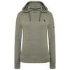 Dames Out & Out Marl Fleece Hoodie (Eend Groen)