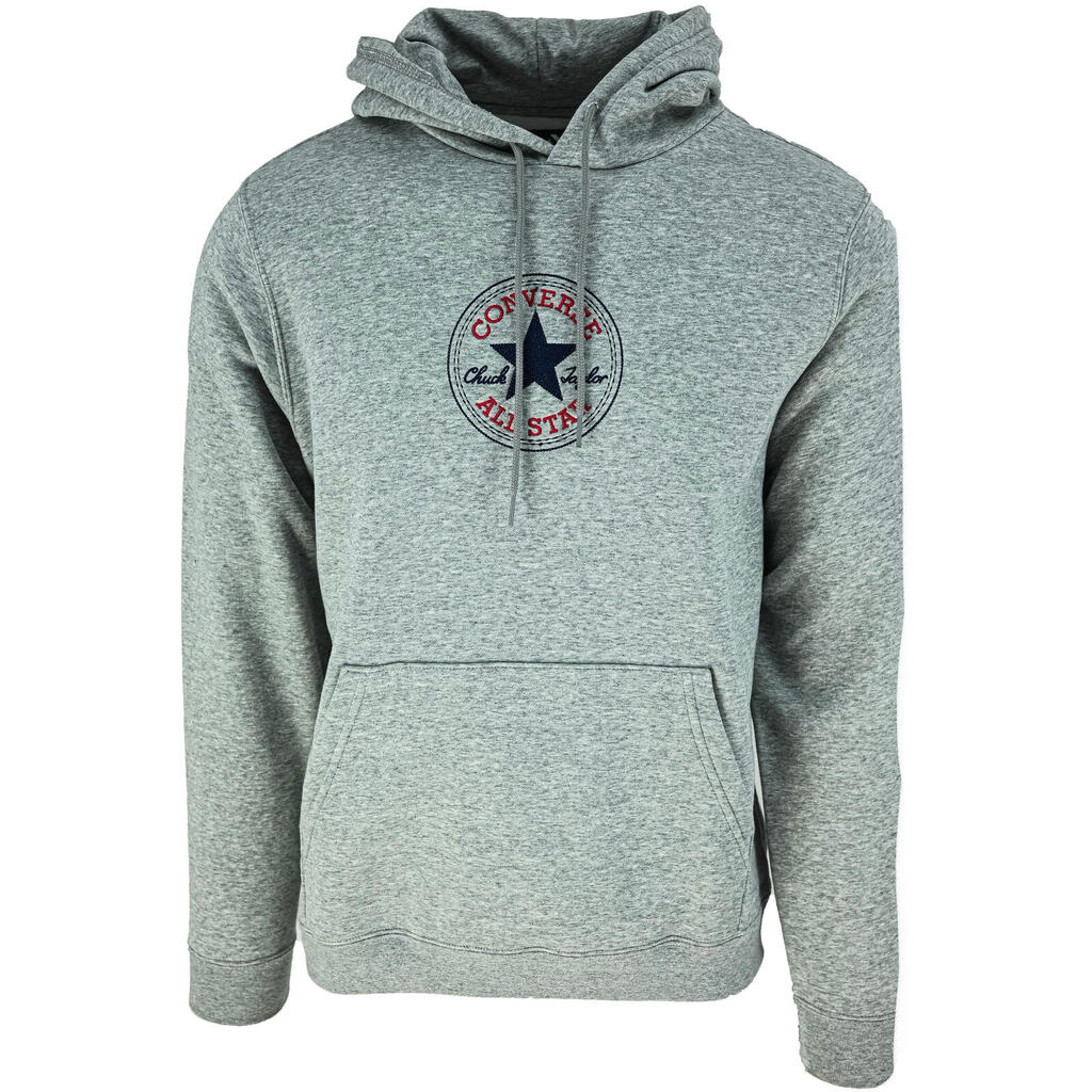 Hood Converse Go-To Chuck Taylor Patch Brushed Back Fleece, Gray, Unisex