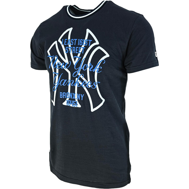 Tricou barbati New Era New York Yankees, Albastru