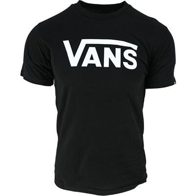 T-shirt vans classic, zwart, mannen