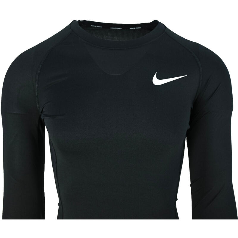 Chemisier Nike Pro Dri-Fit Tight Fit Long-Sleeve Top, Noir, Hommes