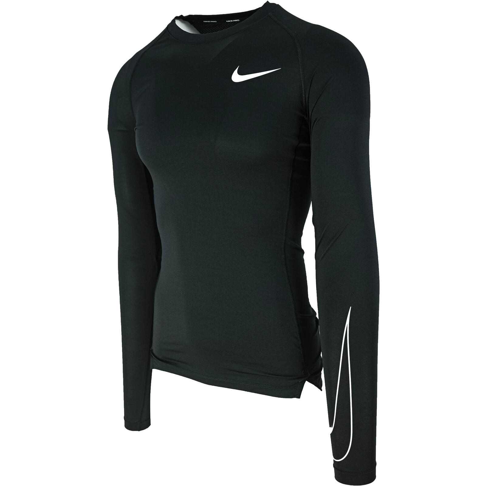 Chemisier Nike Pro Dri-Fit Tight Fit Long-Sleeve Top, Noir, Hommes 3/5