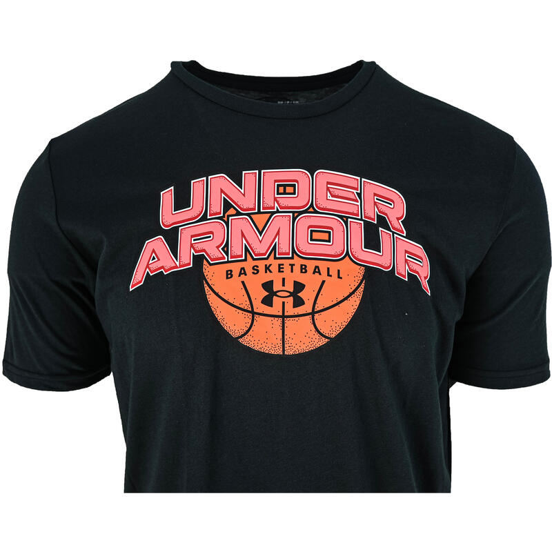 Camiseta Deportiva de Manga Corta Basketball Branded Wordmark