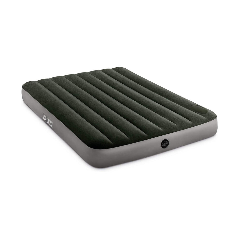 Materac dmuchany z pompką Intex 137x191x25 cm