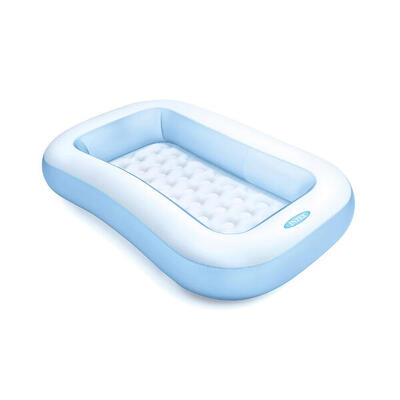 Intex baby zwembad rechthoekig 102 l opblaasbare bodem