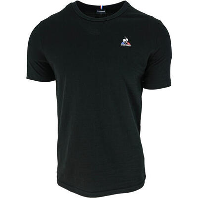T-shirt le coq sportif essentiels, zwart, mannen