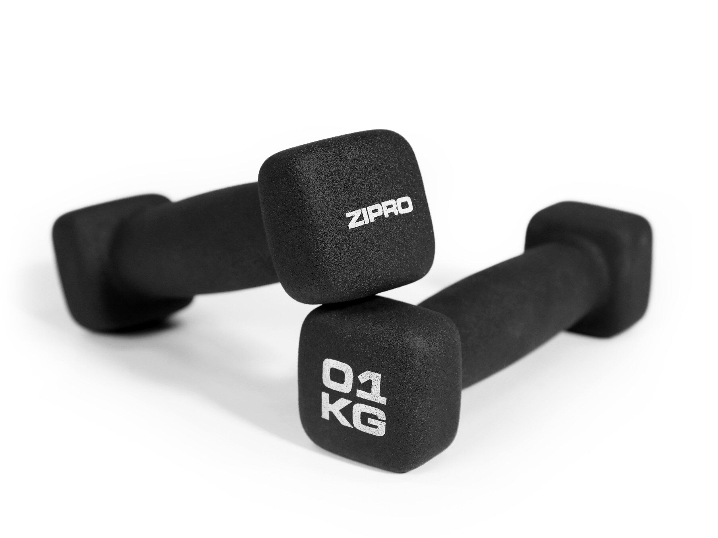 Manubri fitness in neoprene Zipro 2/7