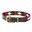 Polo LederHundehalsband Damen und Herren Braun/Schwarz/Rot/Weiß