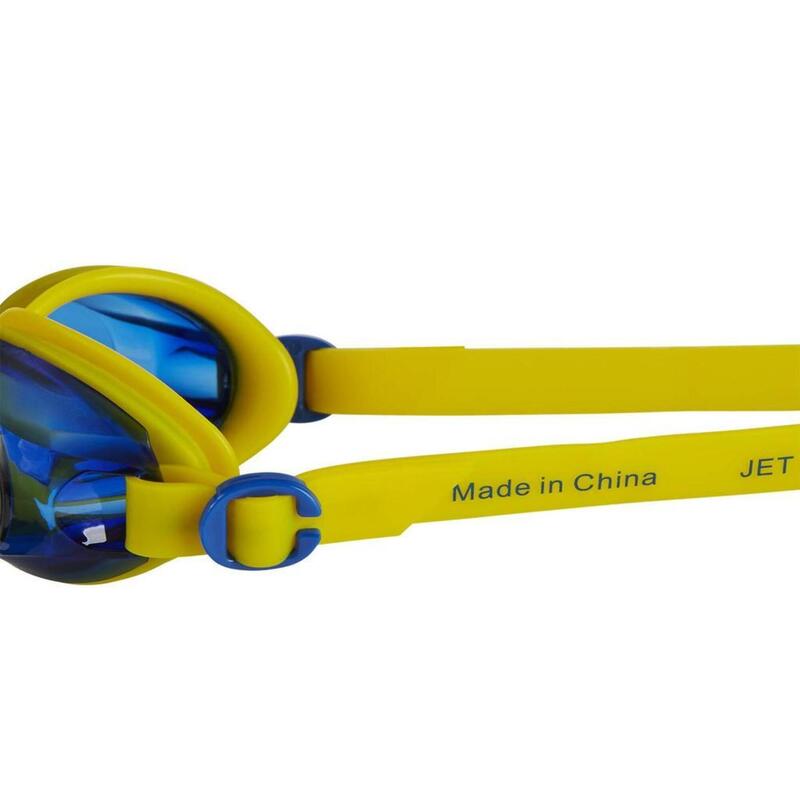 Jet Schwimmbrille für Kinder Gelb/Blau