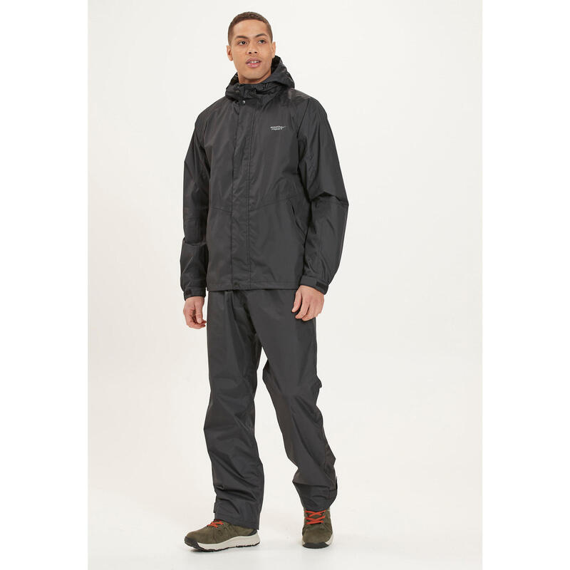 Nässeschutz-Set Jagger M Wandern/Outdoor/Trekking Herren Black Wasserdicht