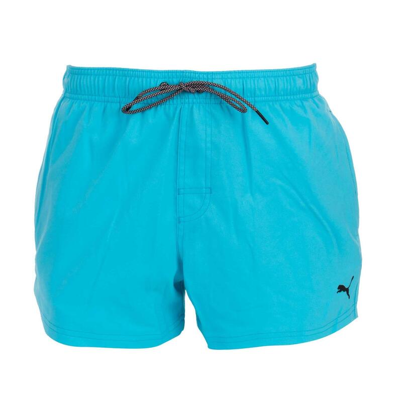 Mens Swim Shorts (Aqua Blue)