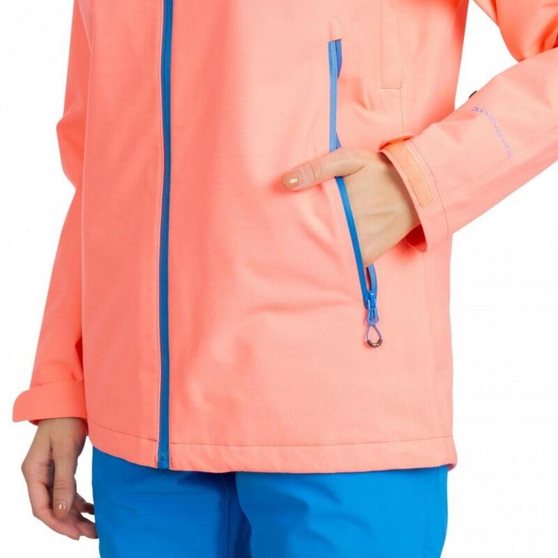 Skijacke Tammin DLX Damen Neonkoralle