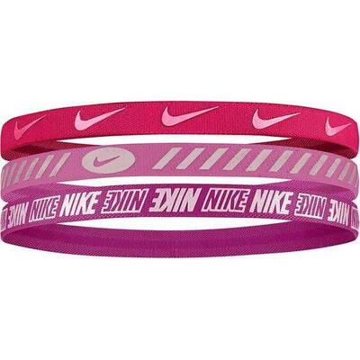 Fascia Per Capelli Misura Confezione 3 Nike 3.0 Rosa