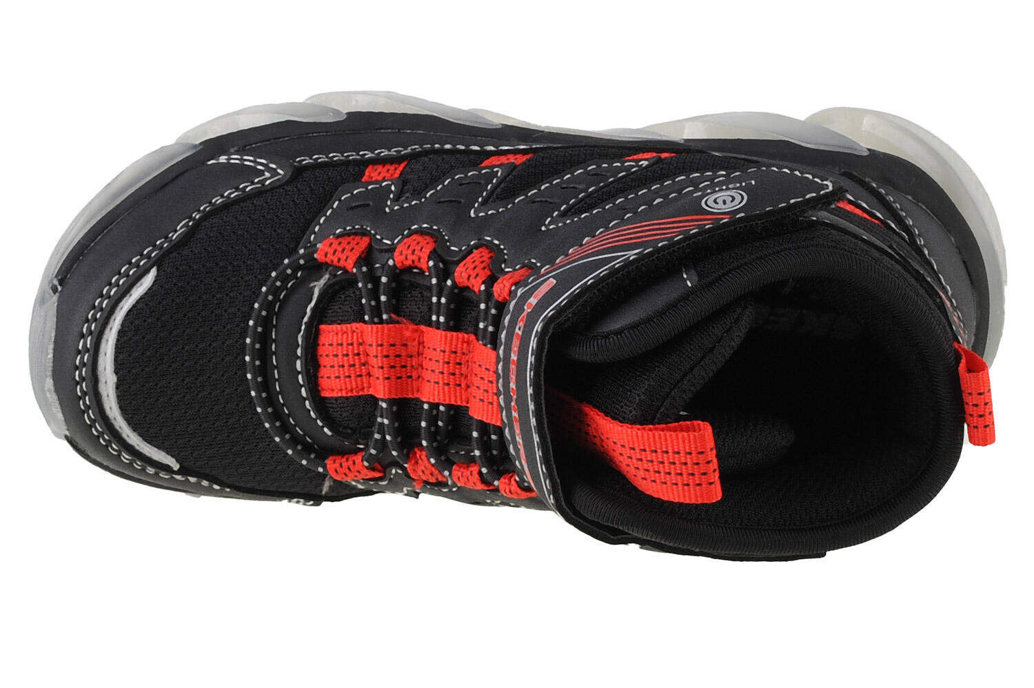 Zapatillas Niño Skechers Mega Surge Negro 3/4