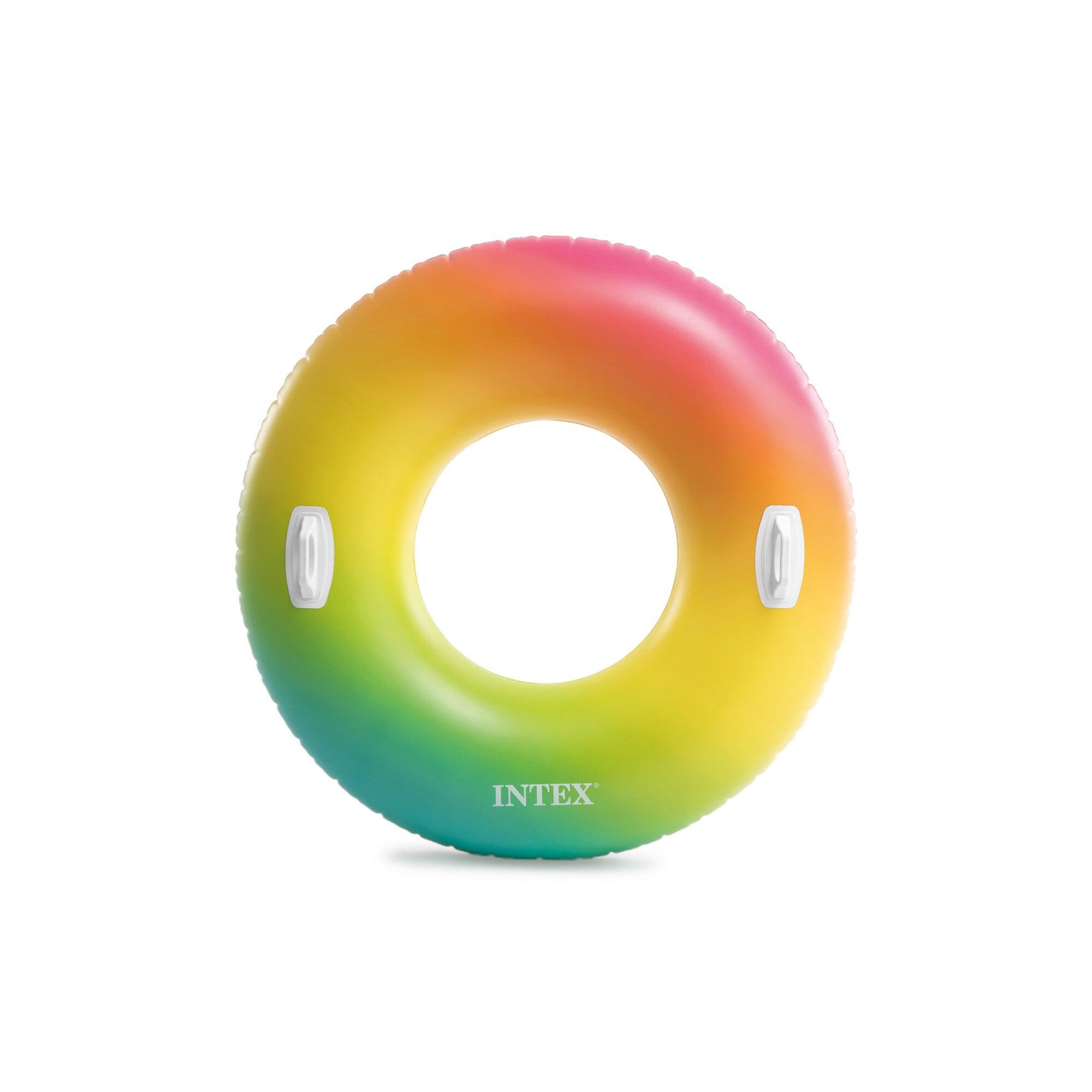 INTEX Zwemband rainbow 119 cm