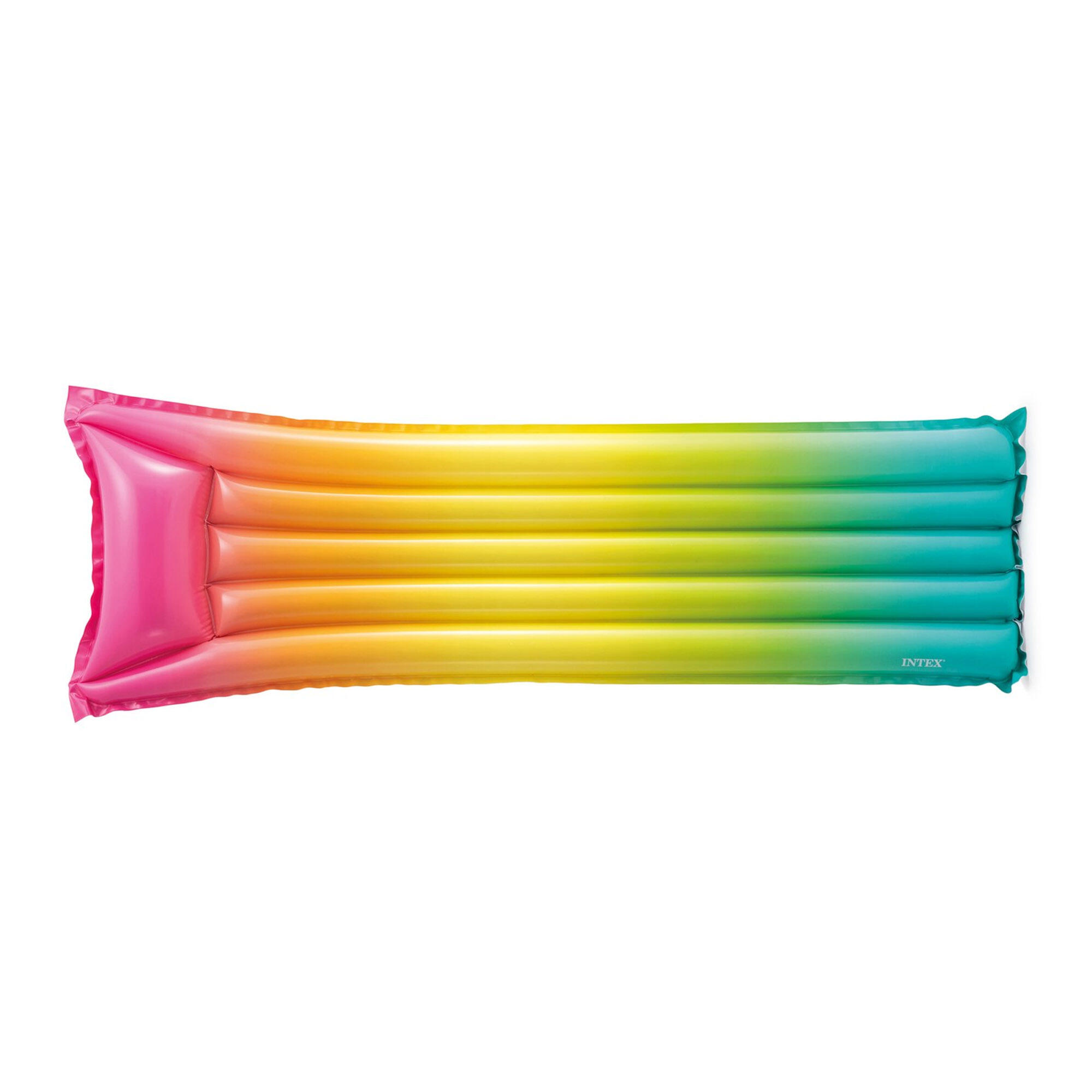 Zwembadmatras Intex Rainbow Multicolore 2/4