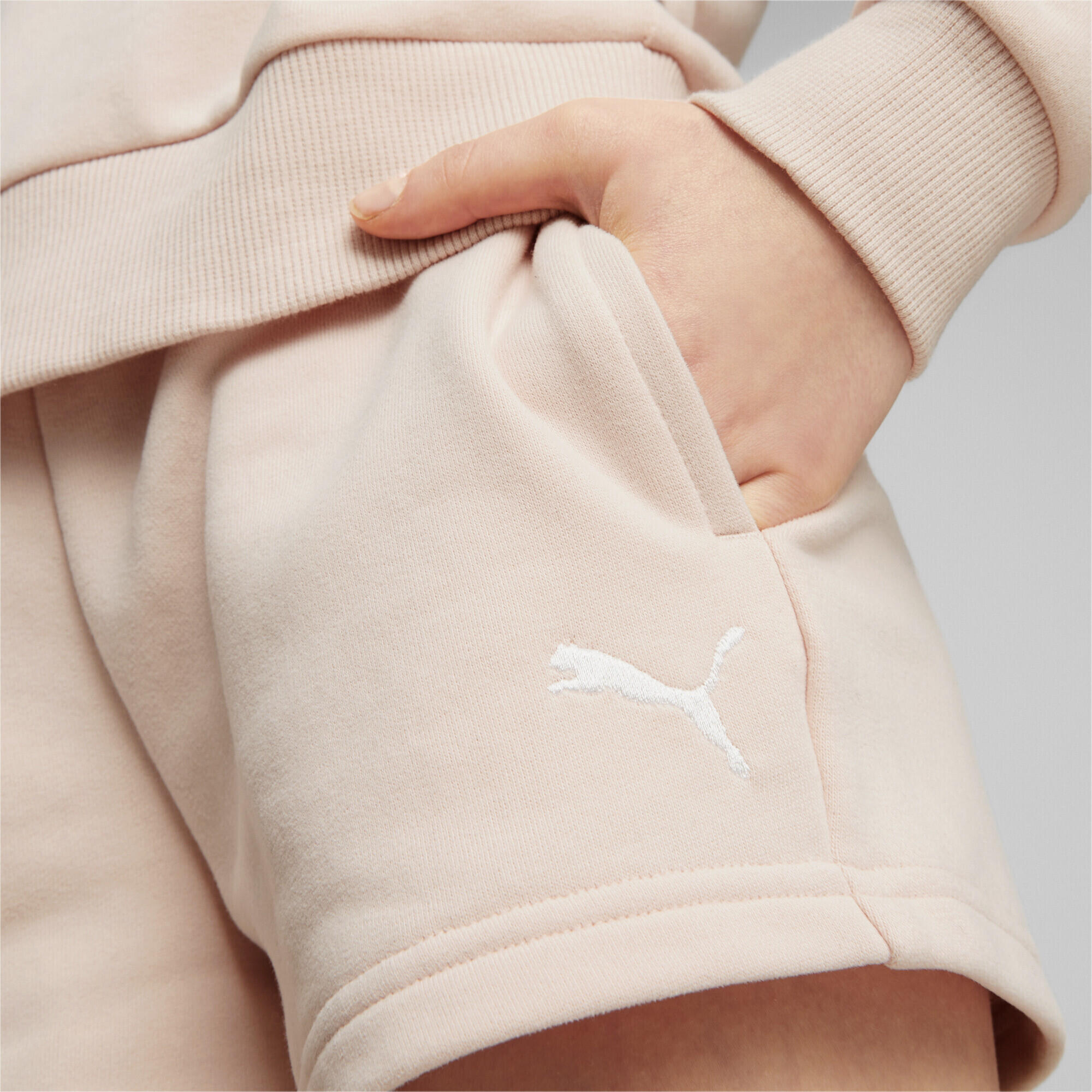 Conjunto con shorts Loungewear Niño PUMA 3/6