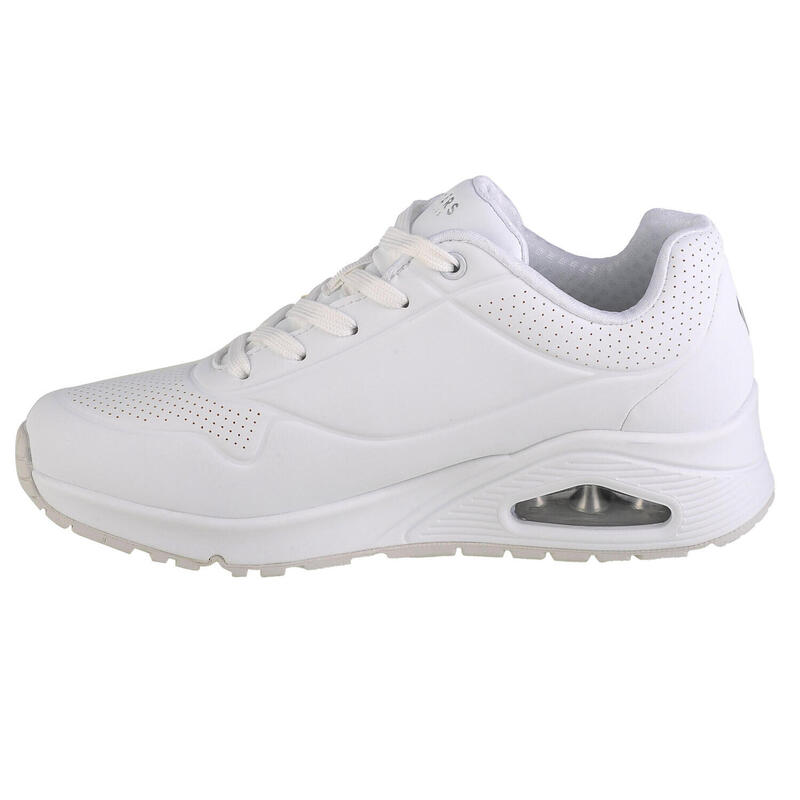 Baskets Femme Baskets Skechers UNO Blanc Blanc Skechers