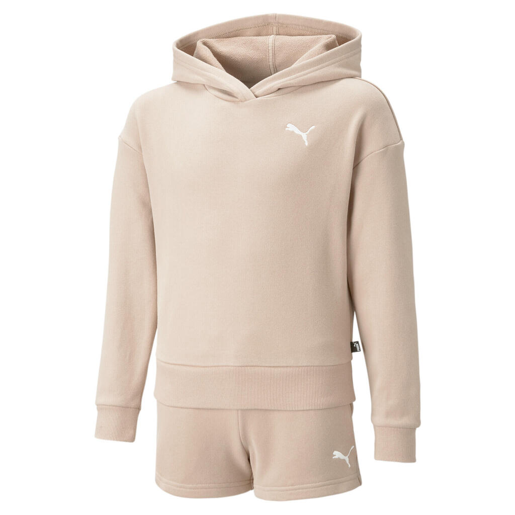 Track suit Puma Loungewear Short Suit G, Pink, Kids
