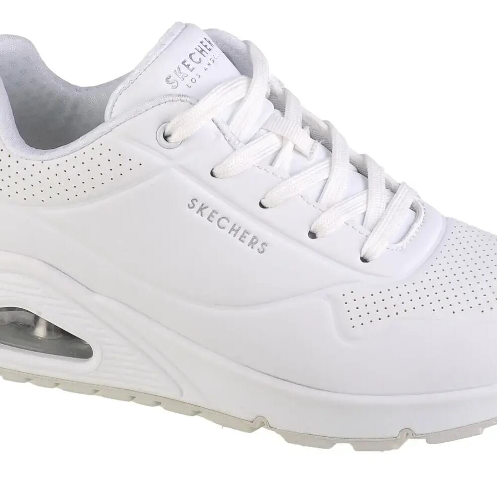 Baskets Femme Baskets Skechers UNO Blanc Blanc Skechers