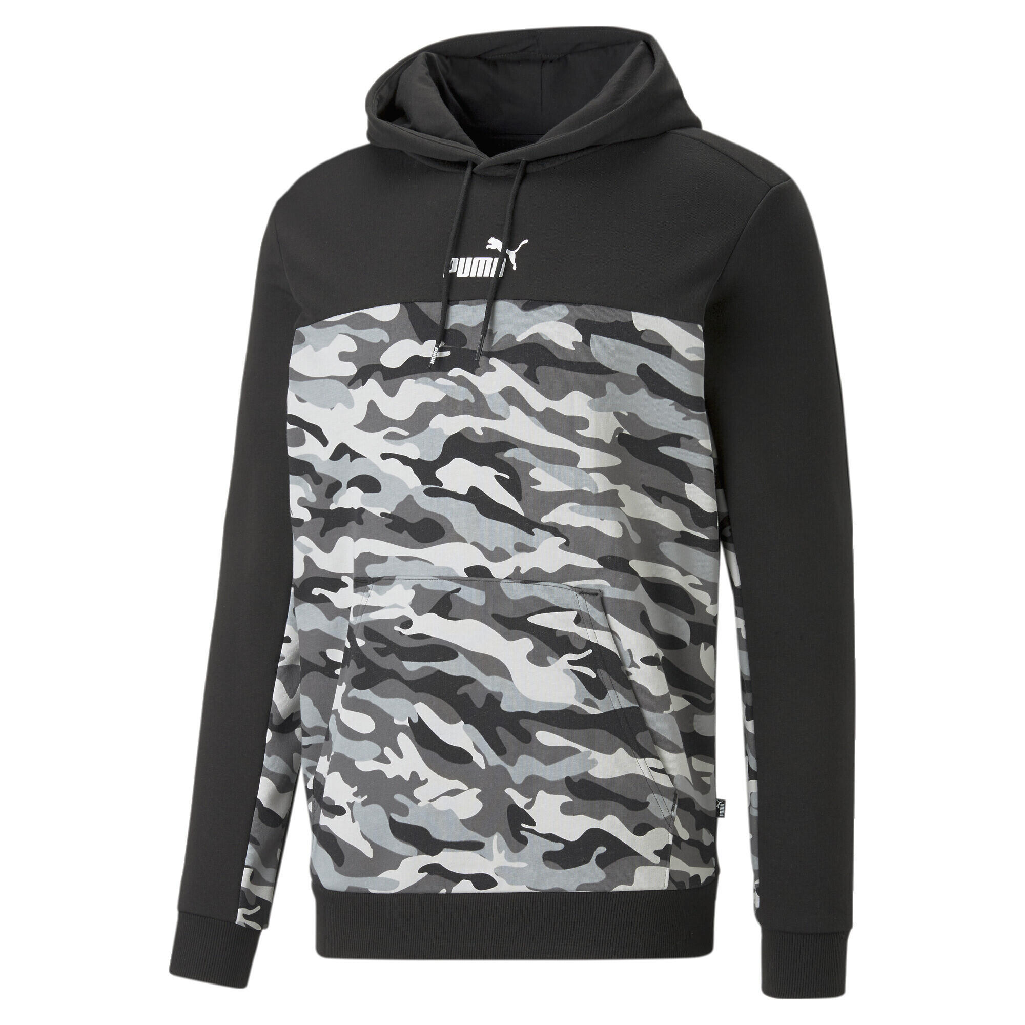 Sweatshirt bluza z kapturem camo Puma ESS Block TR