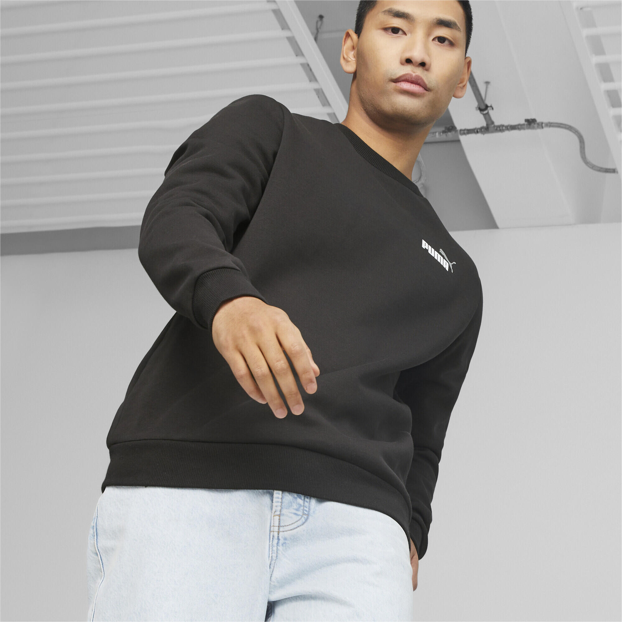 Bluza Puma ESS 2 Col Small Logo Crew FL, Mężczyźni 2/7