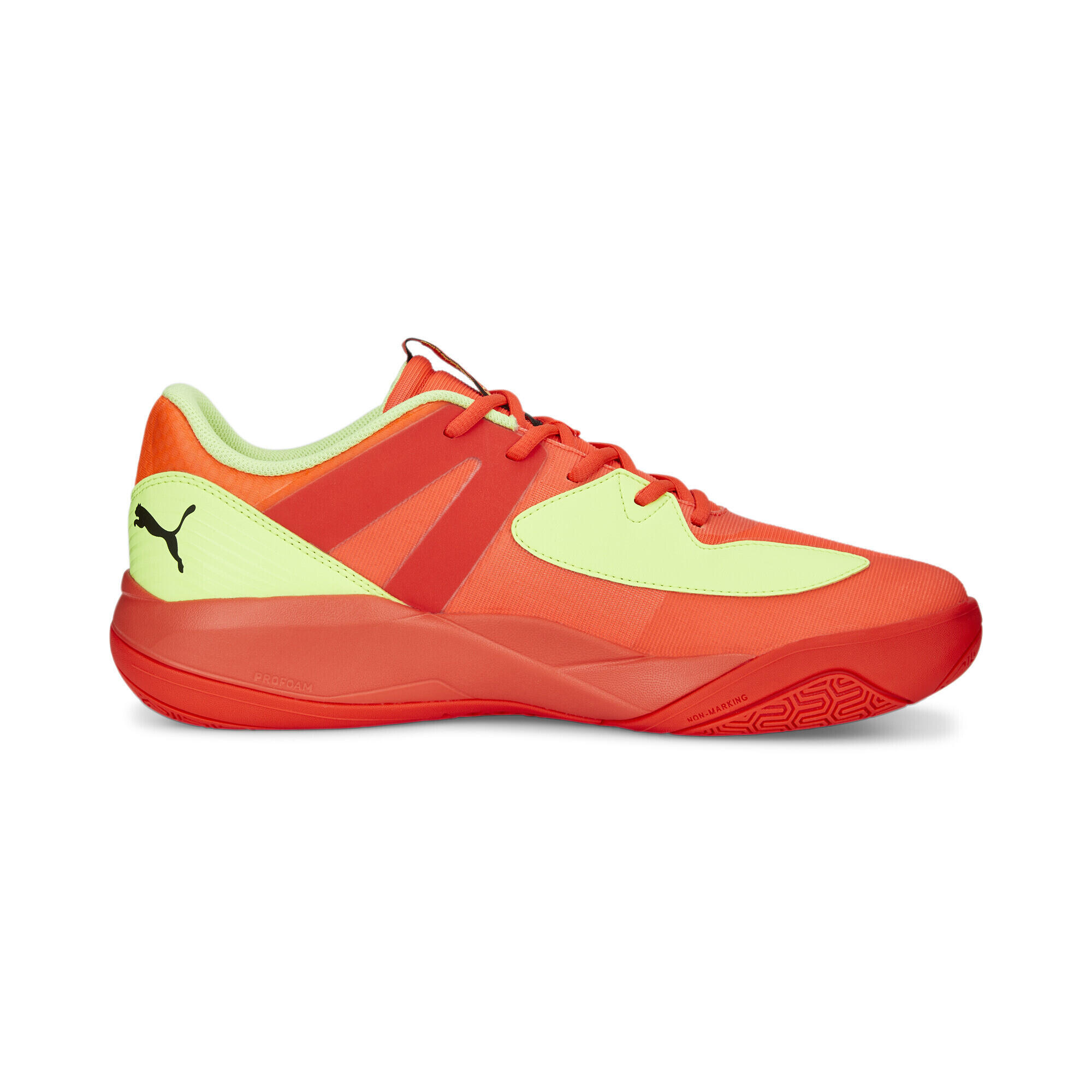 Zapatillas deportivas Eliminate Pro II Indoor PUMA Red Blast Fast Yellow Black 5/6