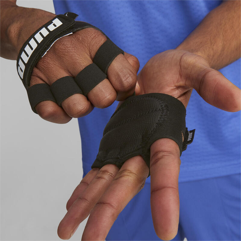 Gants Training Essential Grip PUMA Black White