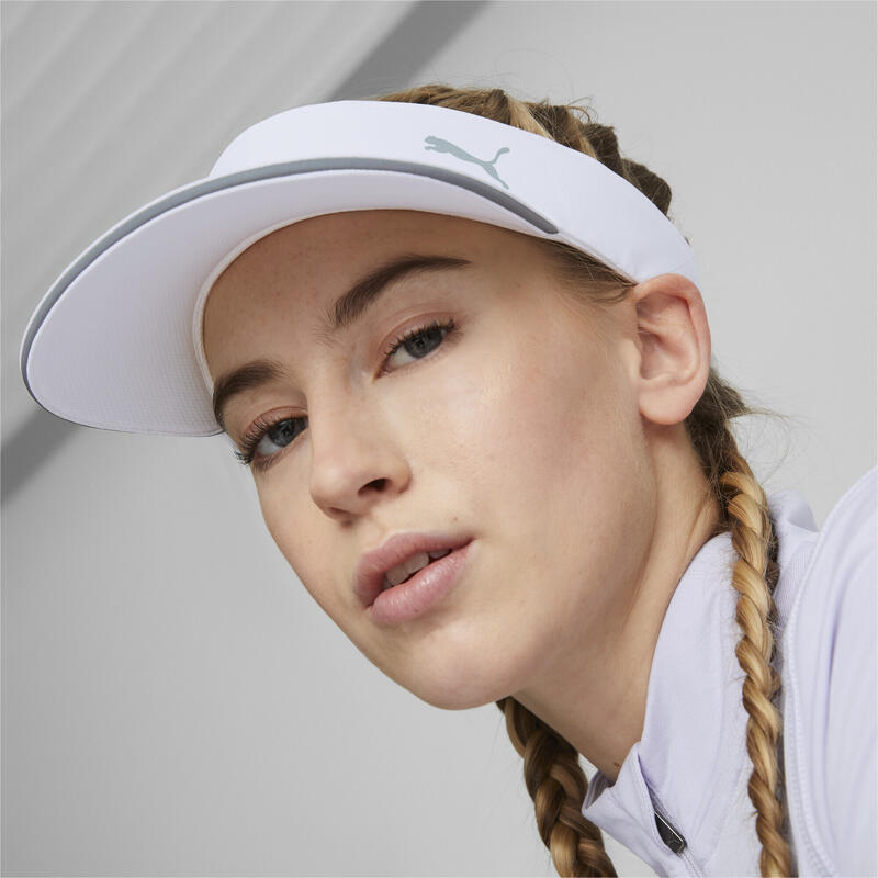 Running Visor Jugendliche Und Erwachsene PUMA White