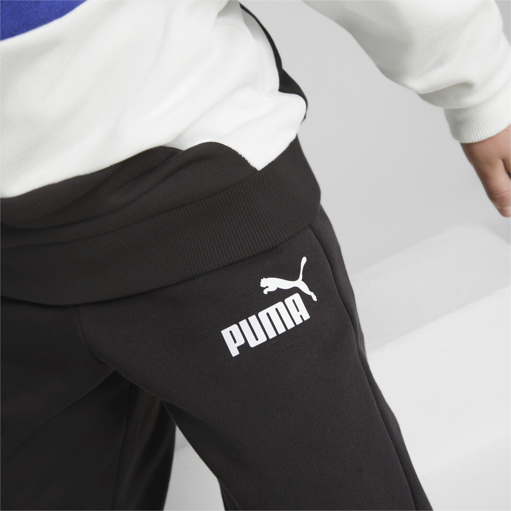 Pantaloni da tuta Power Cat da ragazzo PUMA Black 3/6