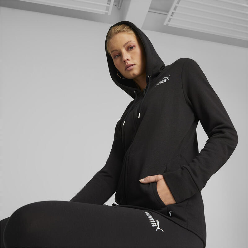 Trening femei Puma Metallic Tracksuit Tr, Negru