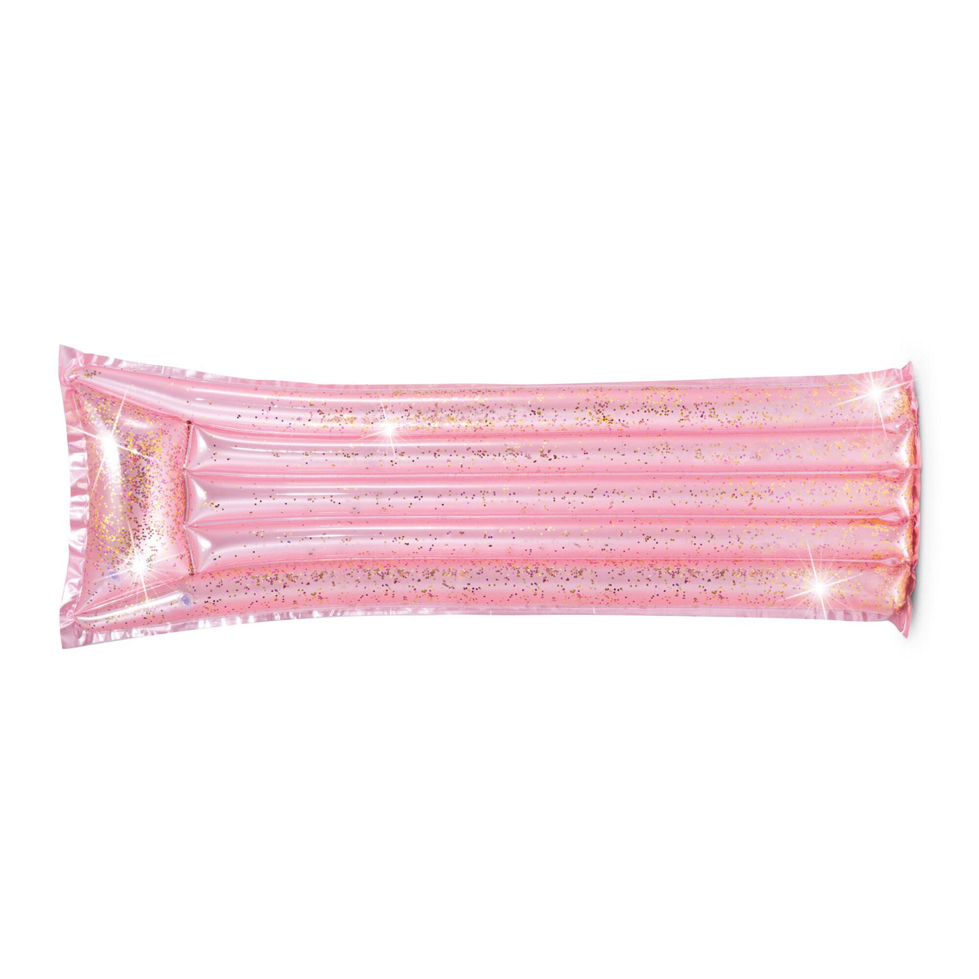 Matelas gonflable Intex 58720 Rose Pailleté 2/4