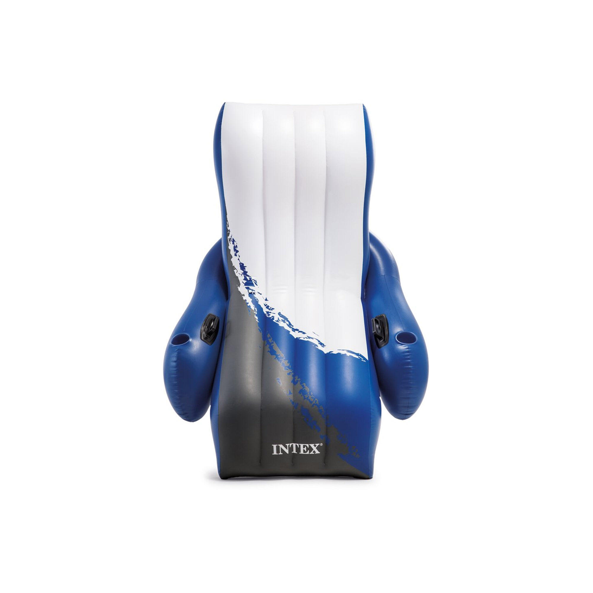 Intex 58868 Schwimmliege Lounge Wasserliege Luftmatratze Badeinsel aufblasbar 2/7