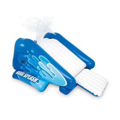 Intex waterglijbaan blauw/wit