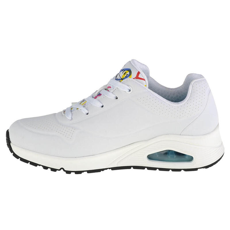 Baskets Femme Baskets Skechers UNO-SPREAD THE LOVE Blanc Blanc Skechers