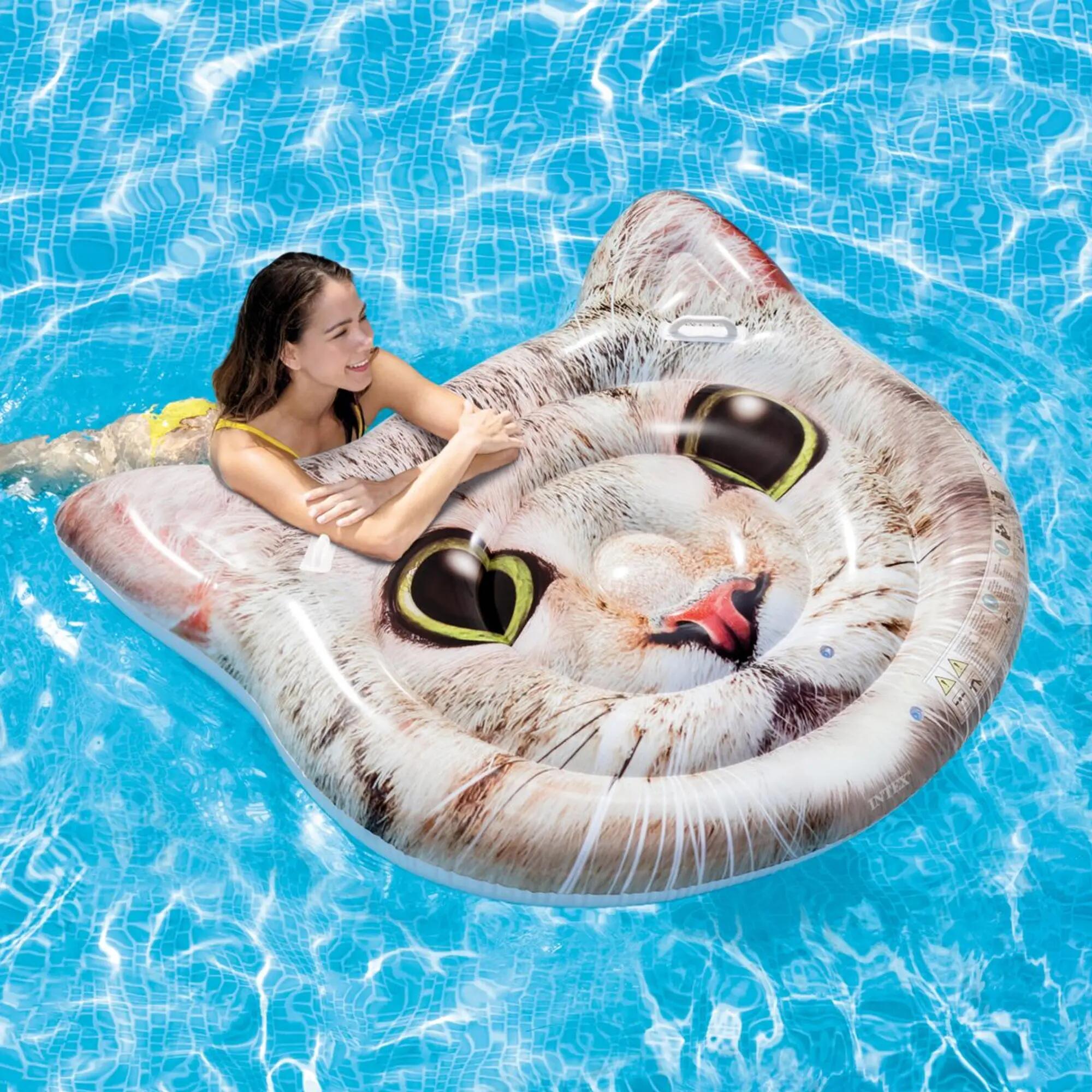 MATELAS GONFLABLE CHAT INTEX 58784 3/5