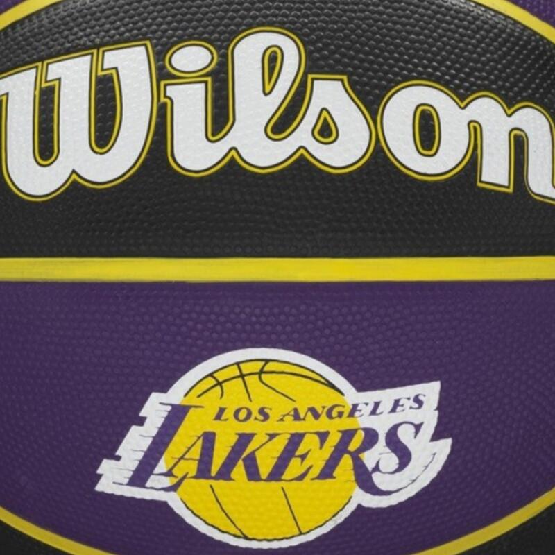 Piłka do koszykówki Wilson NBA Team Los Angeles Lakers Outdoor - WTB1300XBLAL 7