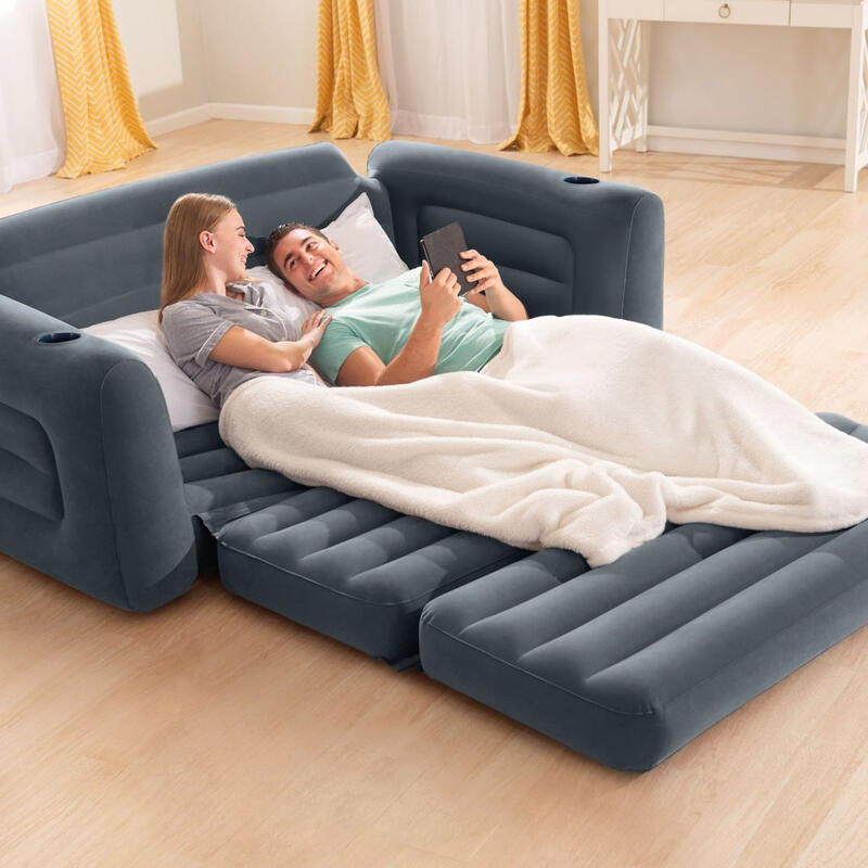 Sofa dmuchana fotel rozkładany 2w1  66552